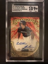 Marketplace image: 2024 Bowman Sterling Extravaganza Walker Jenkins Superfractor 1/1