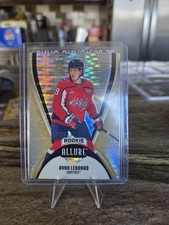 2025-26 Allure Ryan Leonard Gold Glitter Bomb Rookie /199 Sp #101 Capitals Mint+