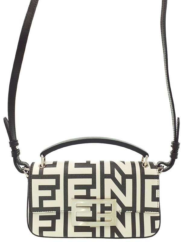 Fendi x Marc Jacobs Baguette Phone Pouch in Black 7AS142 #T963