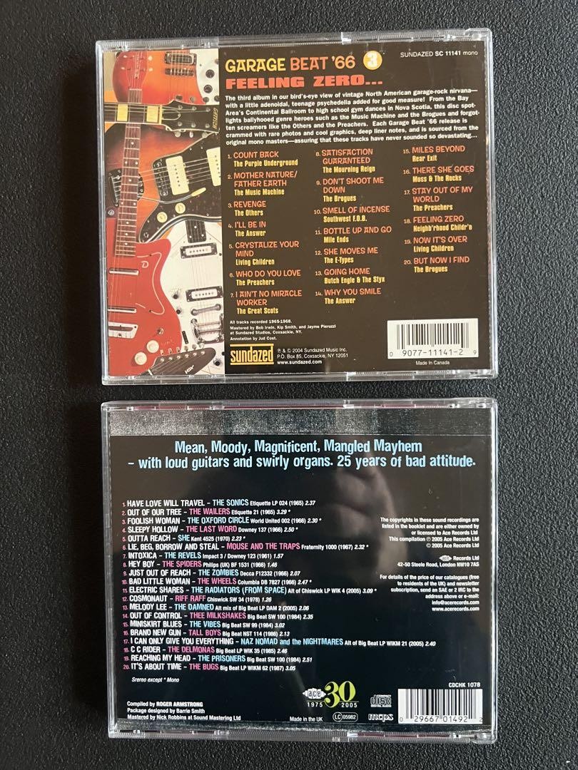 GARAGE BEAT '66 & PUNK ROCK CDセット Garage Beat '66 Punk Rock Cd Set | eBay