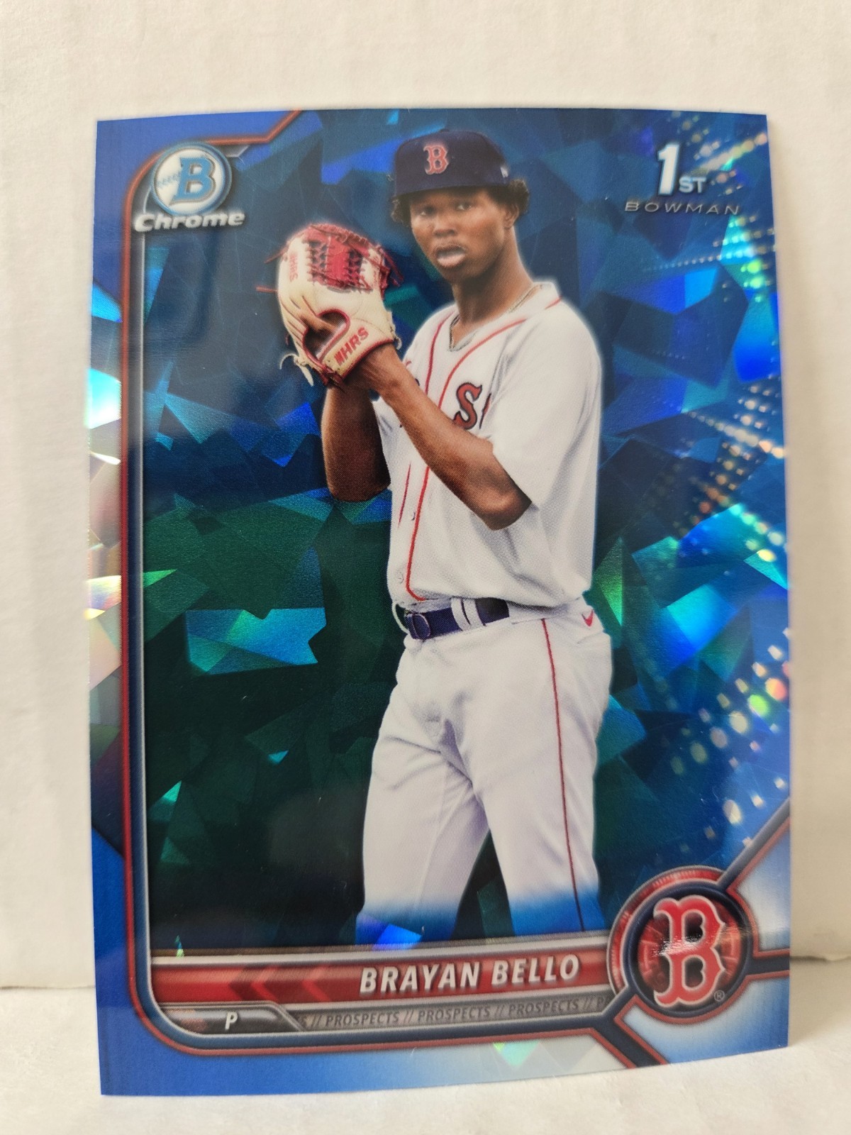 Brayan Bello 2022 Bowman Chrome Sapphire #BCP-107 1st Prospect Rookie