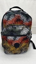 Mochila grande Kipling Seoul Go multicolor para computadora portátil regreso a la escuela bolsa de libros