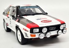 Otto 1/18 Audi Sport Quattro SWB Olympus Rally 1986 Resin Scale Model Car