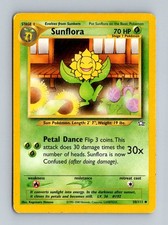 Sunflora Neo Genesis 50/111 Unlimited MP Pokemon 2000