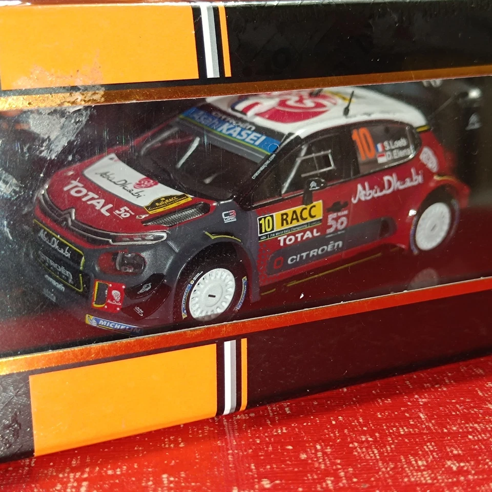 CITROEN C3 WRC #10 Winner Rally RACC Catalunya 2018 Loeb Elena 1/43 IXO - Photo 2/3