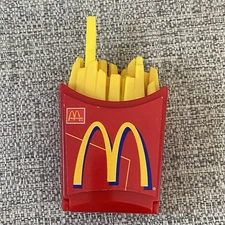 McDonald's Food Foolers French Fry Flip Cell Phone Happy Meal Toy 1999 Working