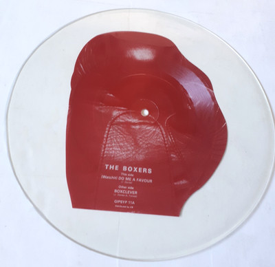 The Boxers watch it Do Me A Favour uncut picture disc Test Pressing vinyl record