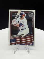 2026 Panini Stars & Stripes Prizm USA Baseball Roch Cholowsky #81 Team USA