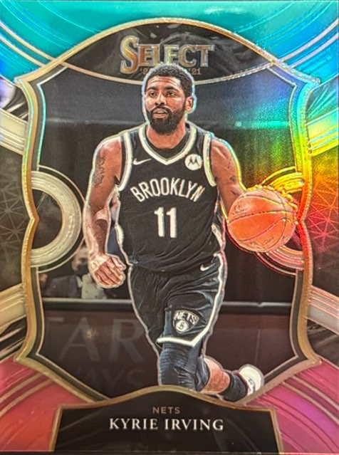 2020 Panini Select Kyrie Irving #42 Teal White Pink 16/49