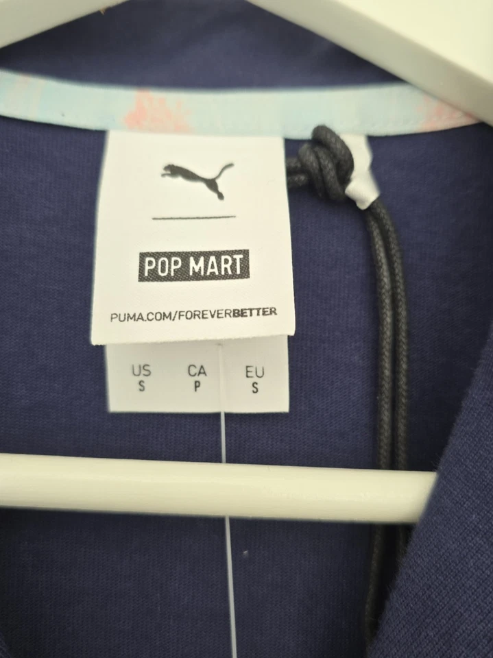 PUMA x SKULLPANDA Pop Mart Womens Jumpsuit Navy Coveralls Size S Boilersuit NWT - image 2 of 4