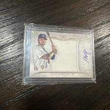 2018 Topps Definitive Collection Relic 08/30 Alex Verdugo #ARC-AV Auto