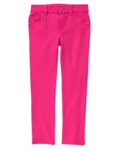 New Gymboree Valentine's Day Girl Pink Heart Skinny Pants Leggings Jeggings 5 5T - Picture 2 of 3