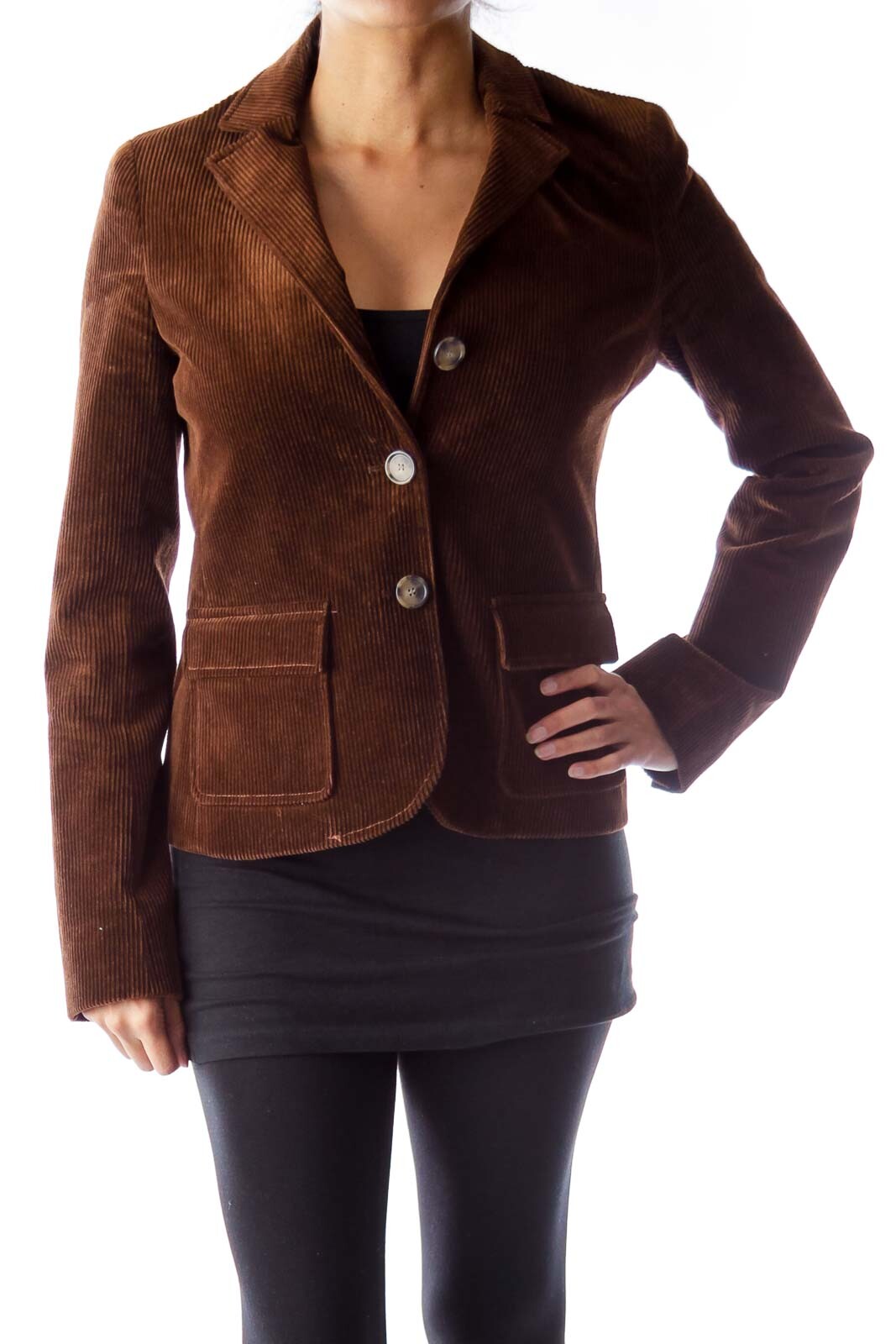 Theory Women's Brown Classic Preppy 