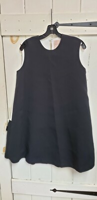 Roksanda Sleeveless Swing Dress 'Fuji' Colorblock Ruffle Hem