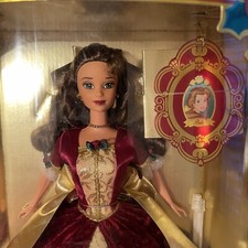 Vintage 1997 Disney Holiday Princess Belle Doll Special Edition Beauty #16710