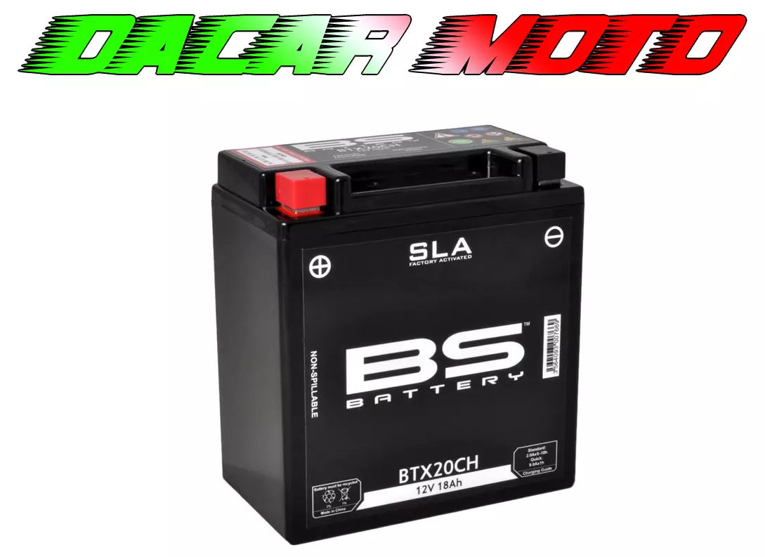 Batterie BTX20CH SLA - BS BATTERY