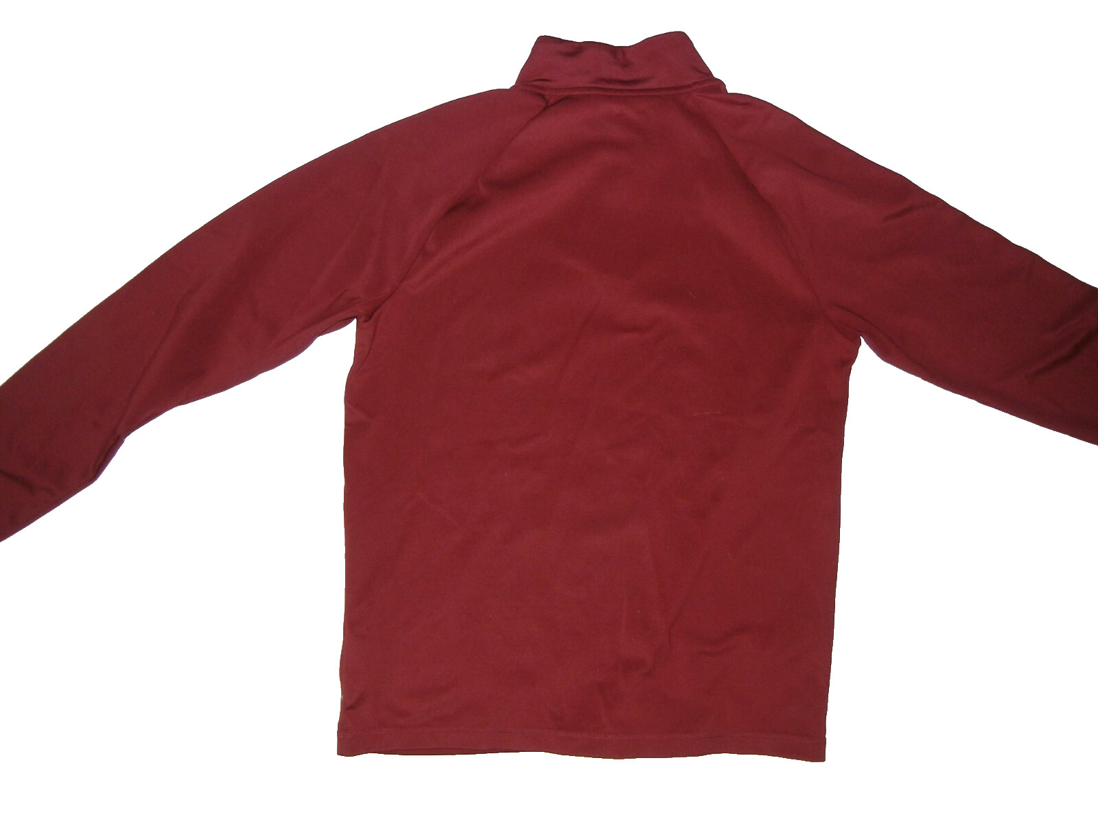 PUMA Maroon Red Stretch Poly PULLOVER SWEATSHIRT … - image 6