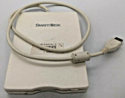 SMART DISK Model FDUSB-TM2 3.5'' external Floppy Disk Drive Free shipping