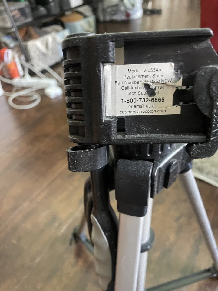 AMBICO-V-0554A -TRIPOD-STAND-CAMERA-CAMCORDER-VIDEO Excellent Condition - Image 2 of 4