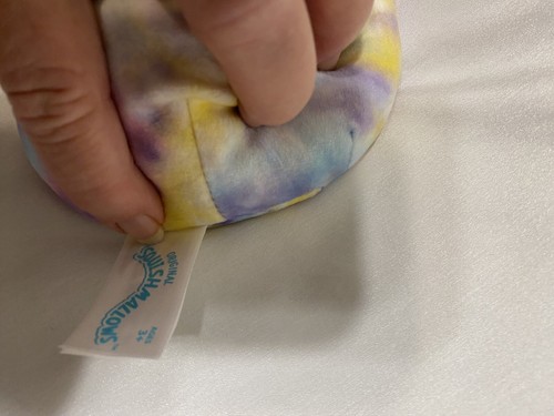 Squishmallows NWT Babette 4.75 x 4.75 Rainbow Colors - Picture 6 of 6