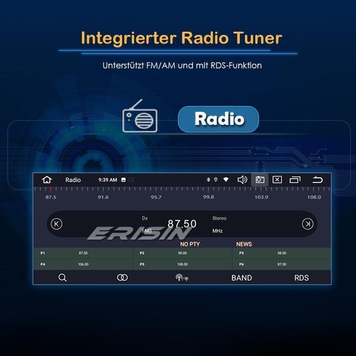 8.8“ Android 13 GPS Autoradio DAB+Navi CarPlay für BMW E46 3er M3 Rover 75 MG ZT - Bild 11 von 21
