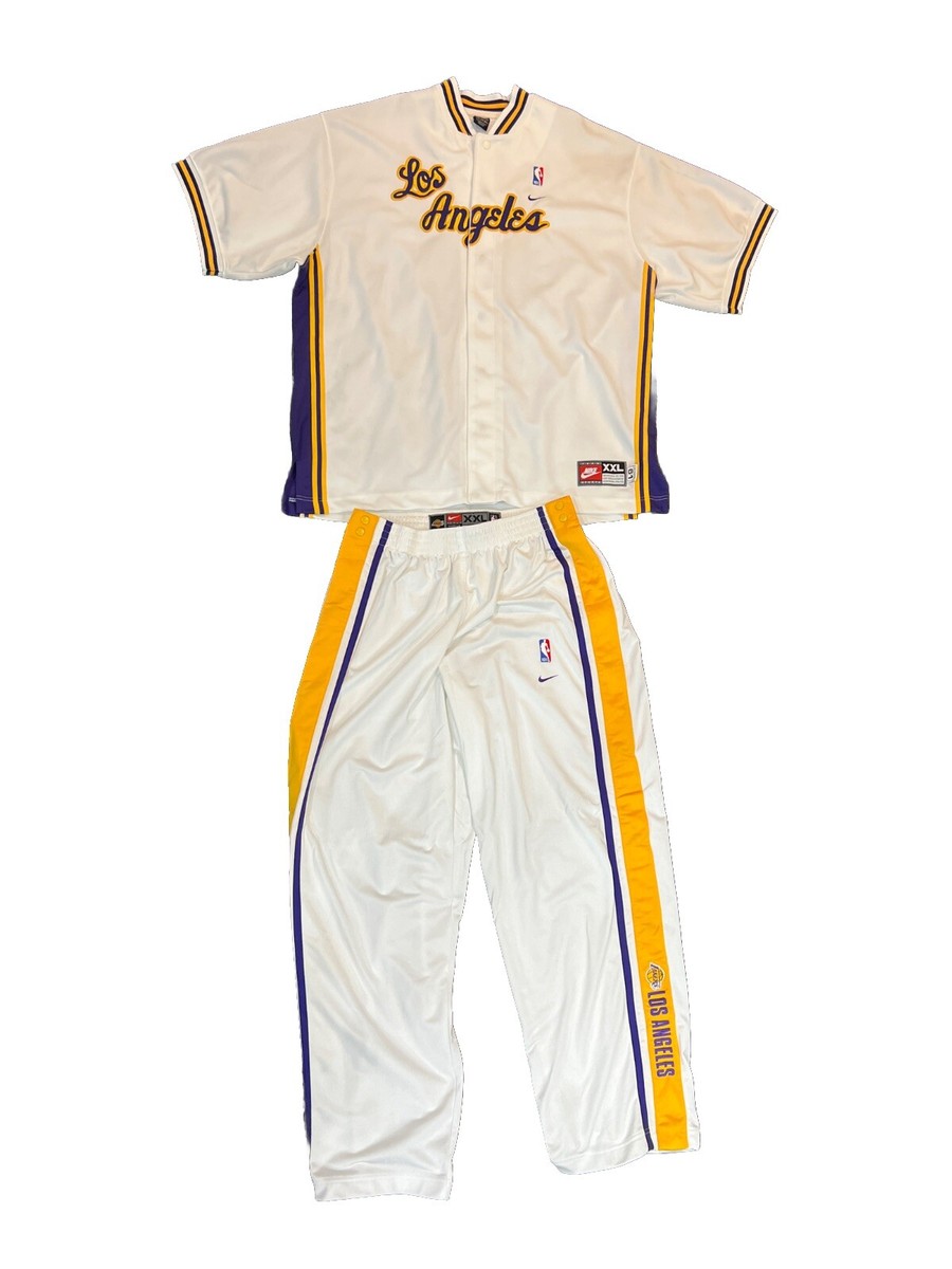 90s nike lakers warm up pants トラックパンツ Los Angeles