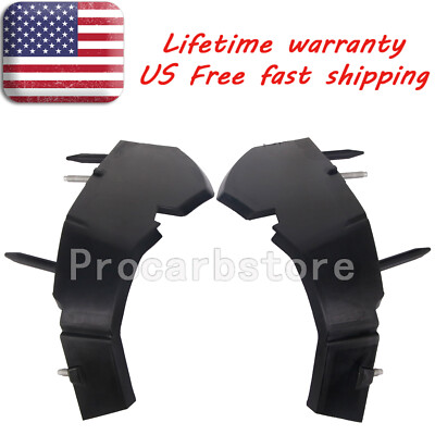 RIGHT & LEFT SIDE PAIR FRONT FASCIA BUMPER BRACKET For DODGE CHALLENGER 2015-21