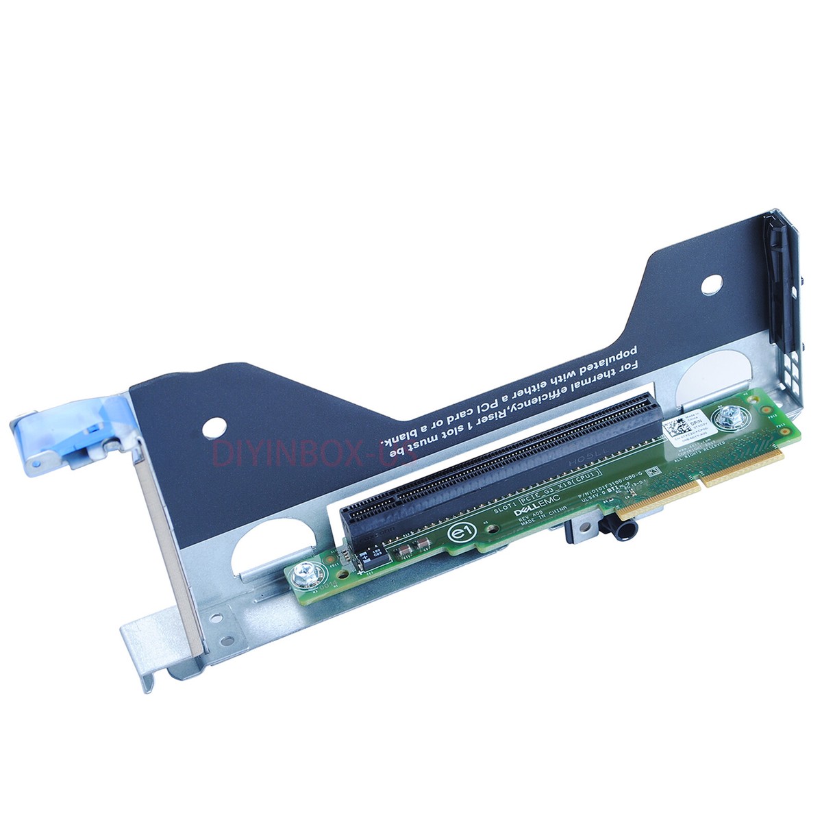 Carte Riser Dell TXC2V - 1 Slot PCIe G3 X16 Pour PowerEdge R440 R740XD, Reconditionnée