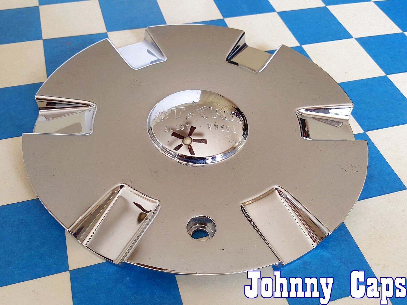STARR ALLOY Wheels [34] CHROME Center Cap # CAP288L202 / LG0608-67  (QTY. 1)