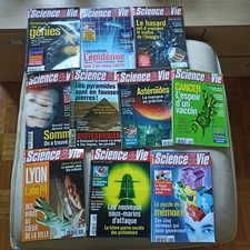 Lot de 10 magazines Science et Vie
