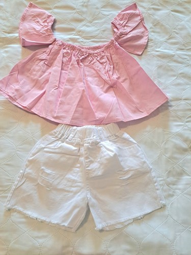 Girl's Short Set Size 3-4 - 第 1/2 張圖片