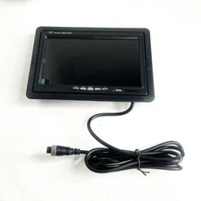 7" TFT LCD AHD Car Monitor 1024x600p With 4 Pin Aviation Connector for MDVR