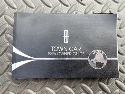 1996 Lincoln Car Owner Guide Book 