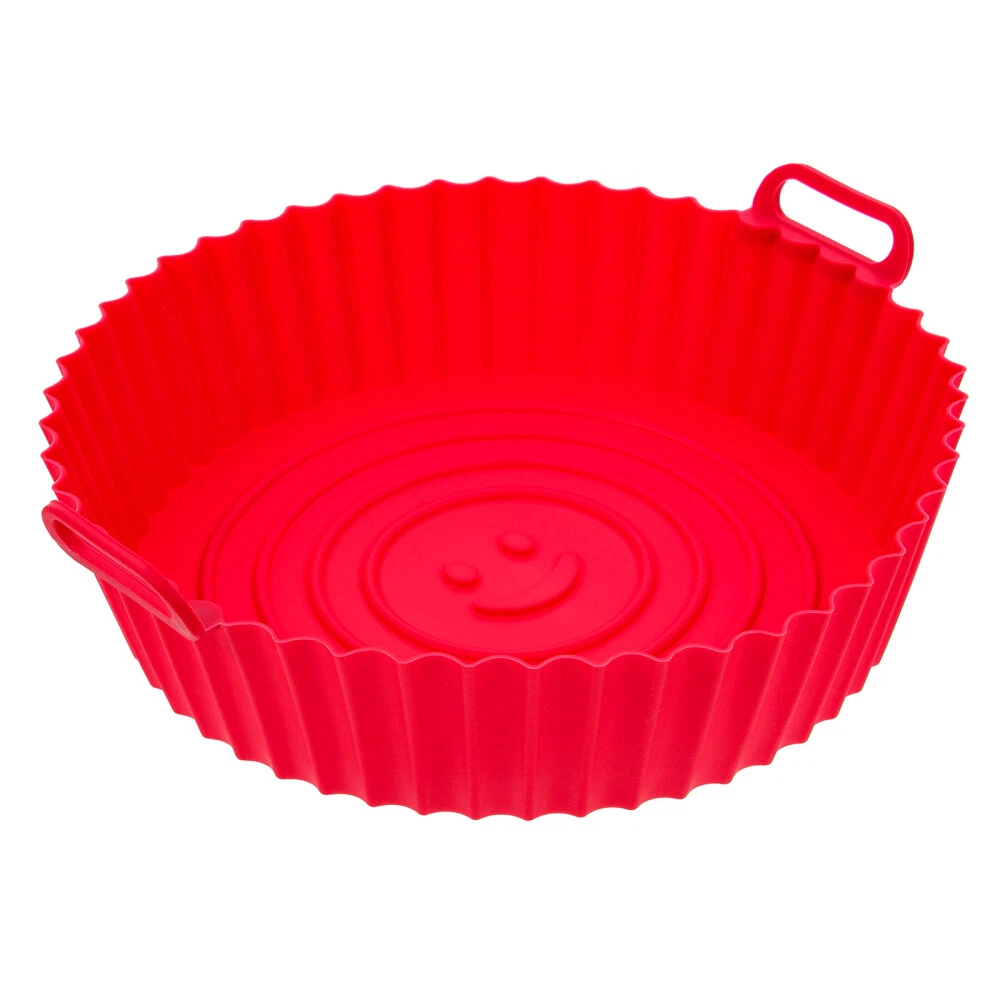Air Fryer Pan Silicon Oven Instant Grilling Platter Deep Pot Frying Air Fryer Pan Silicon Oven Instant Grilling Platter Deep Pot Frying