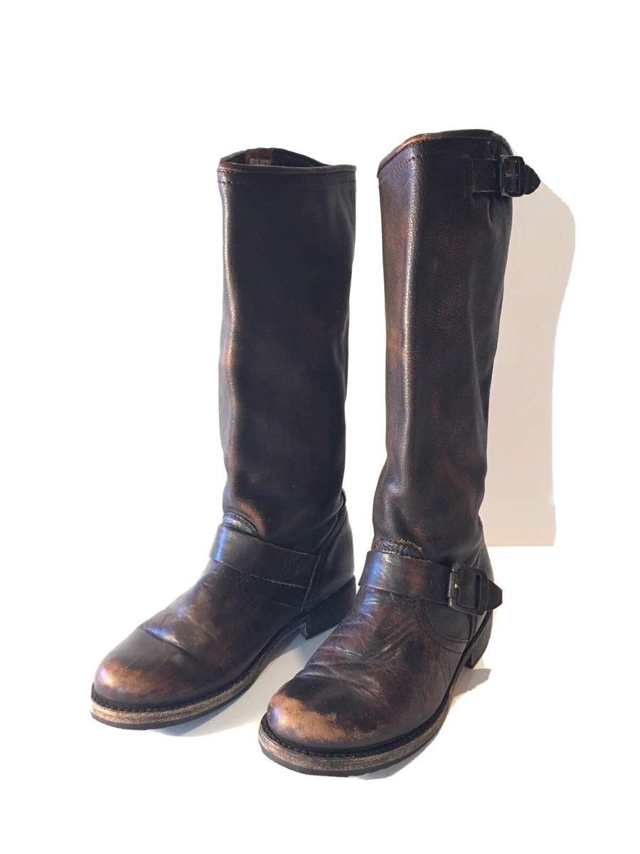 Frye boots top wide feet