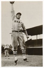 Edd Roush, New York Giants - Baseball Postcard