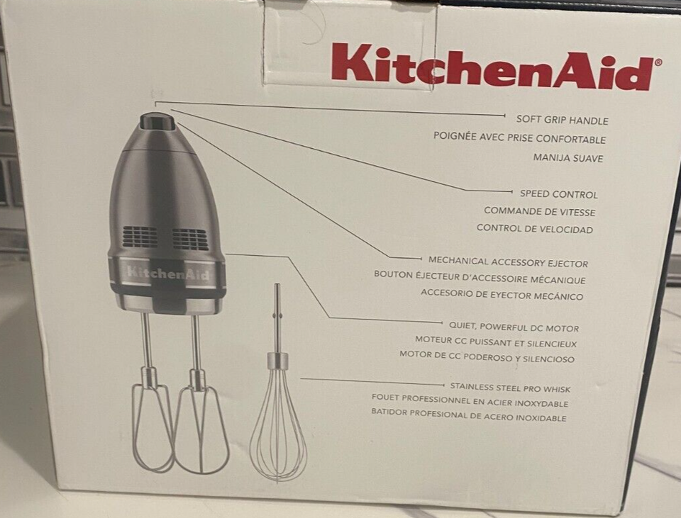 KitchenAid 7Speed Digital Hand Mixer batidora de mano eBay