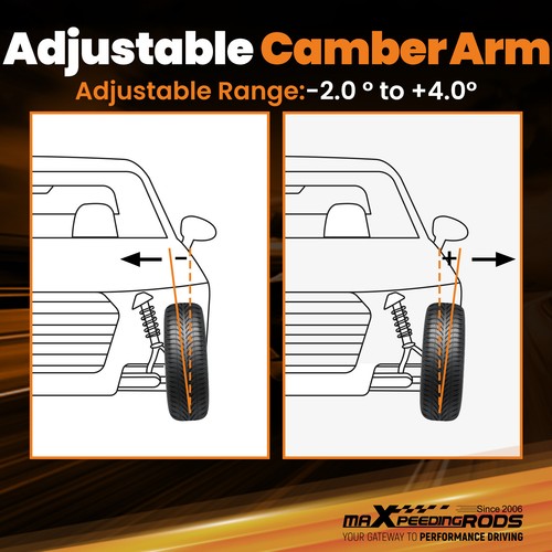 6x Rear Upper & Lower Camber Arms Control Toe for Honda Accord 2003 - 2007 - Picture 6 of 12