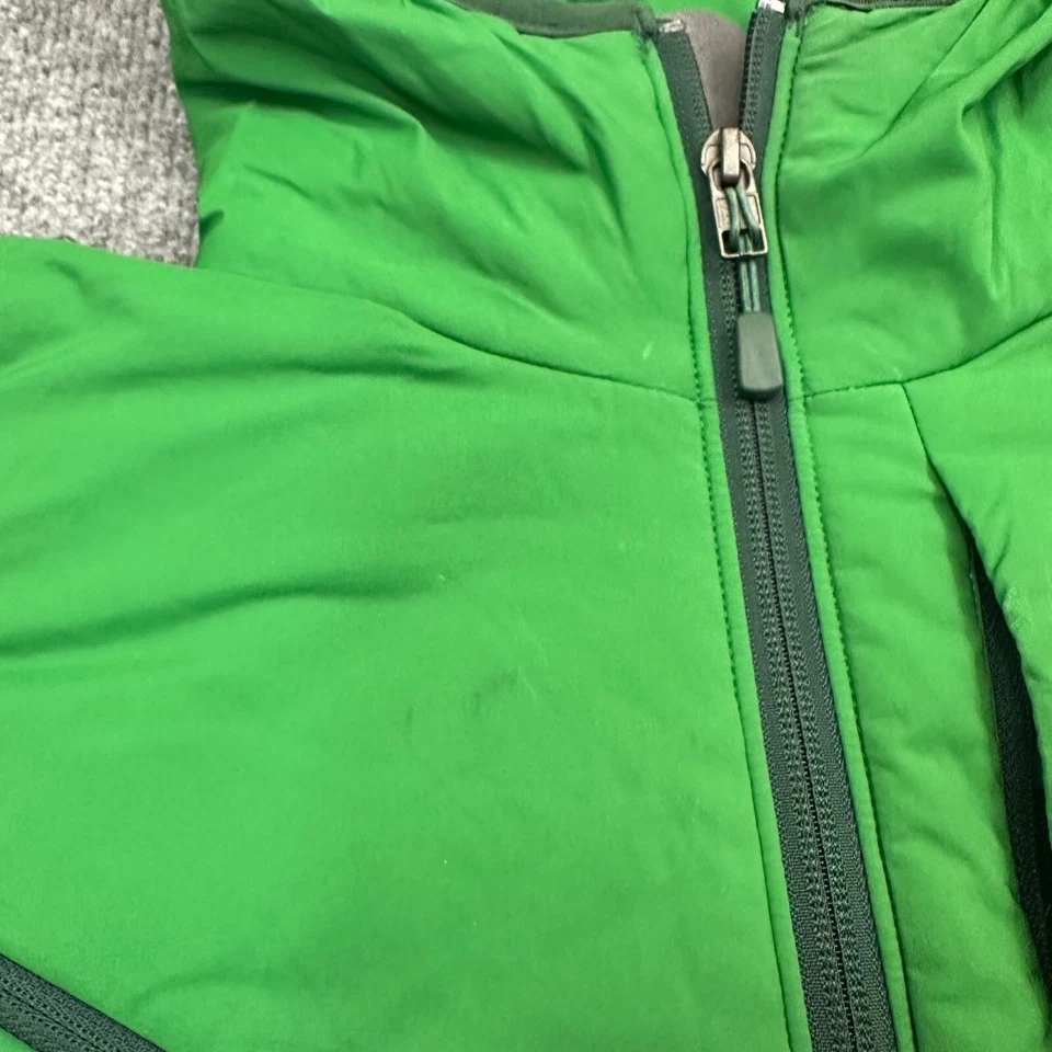 Chaqueta con capucha híbrida Black Diamond Deployment para hombre pequeña verde Primaloft cremallera completa Foto 3 de 4