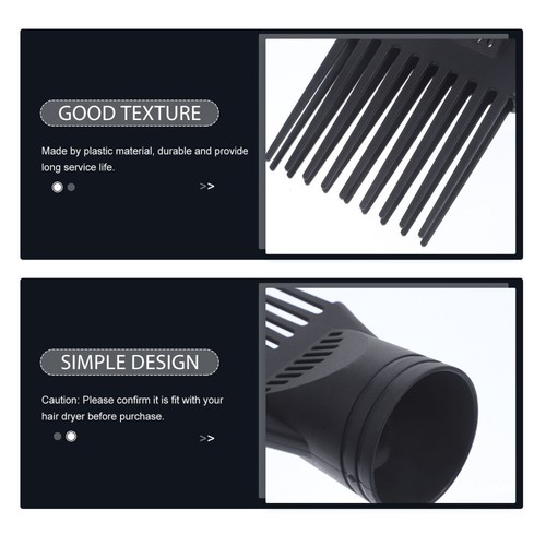Hair Dryer Diffuser Comb Set 3PCS for Quick and Efficient Drying - Picture 10 of 12