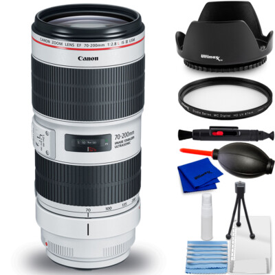Canon EF 70-200mm f/2.8L IS III USM Lens 3044C002 - 7PC Accessory