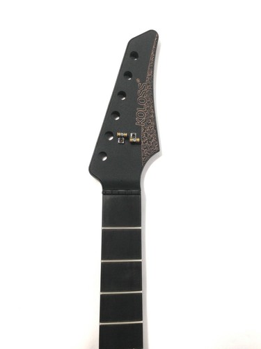 4/4 Koloss GT-4 Series Electric Guitar DIY Neck, 24 Frets w/Nut, String Tree - Picture 27 of 31