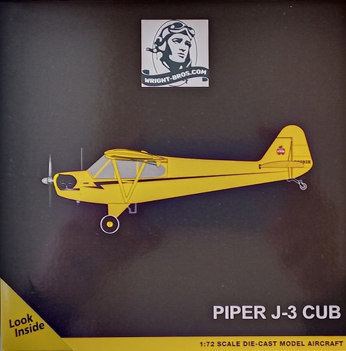 Gemini Jets General Aviation Piper J-3 Cub N6393H 1:72 Maßstab GGPIP014 Modell - Bild 2 von 8