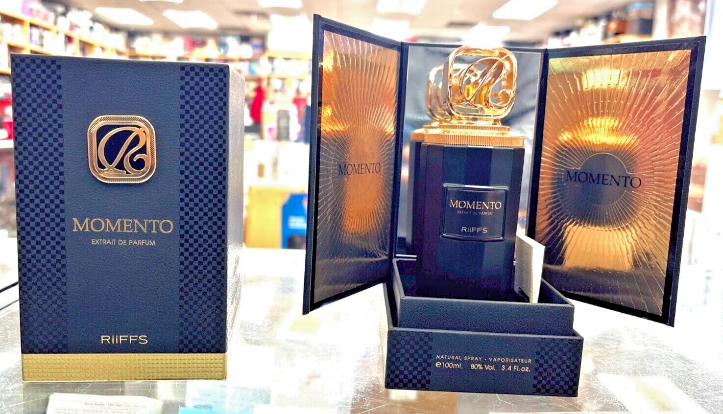 Riiffs Momento 3.4 oz Eau de Parfum Spray for Unisex - New In Box