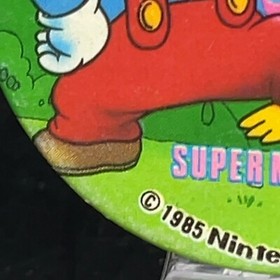 Mario Kick!! Menko Super Mario Bros Famicom Card Nintendo 1985 NES Japanese