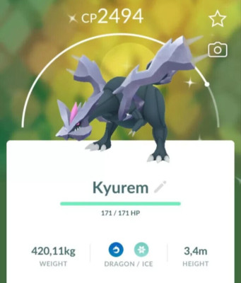 Kyurem (Pokémon GO) – Best Moveset, Counters, Max CP & Stats - Foto 7