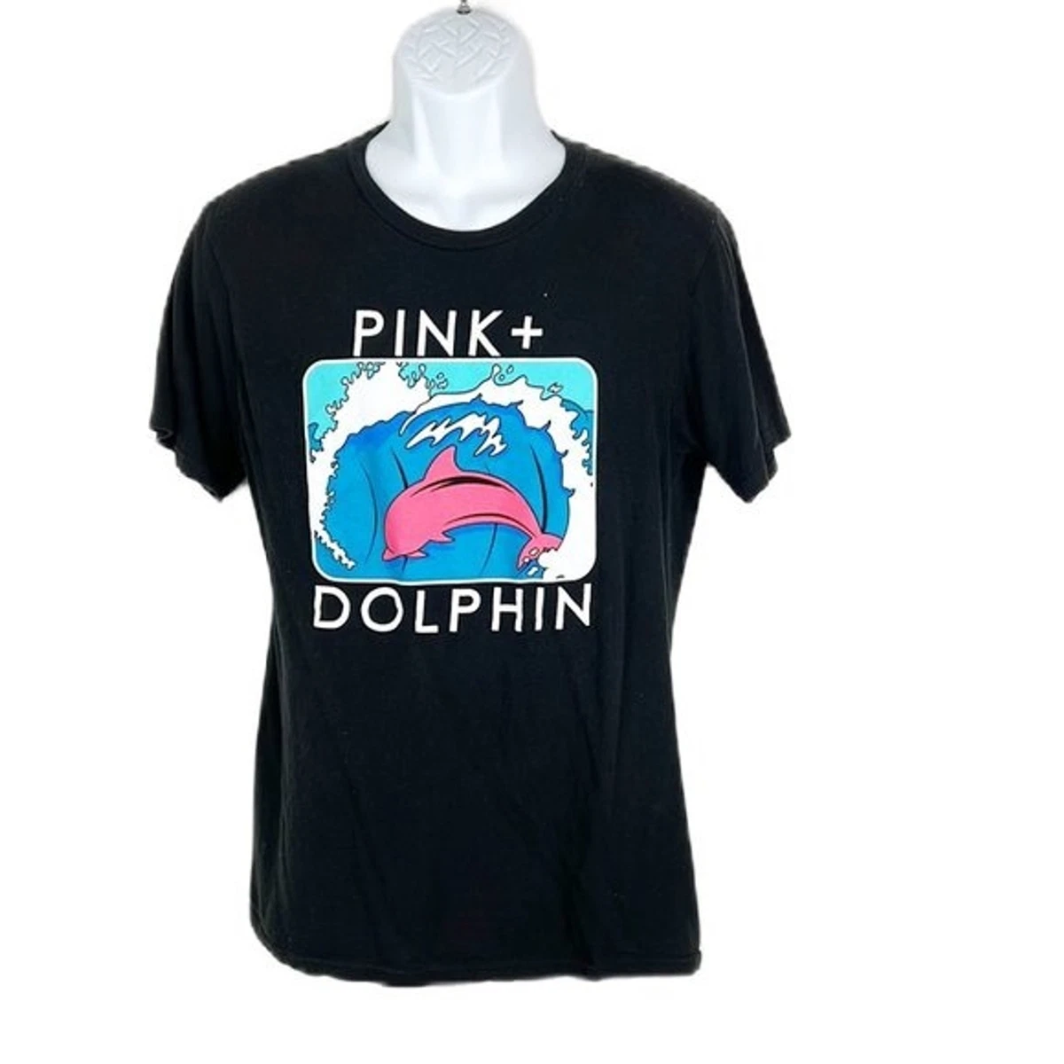 Black pink store dolphin shirt