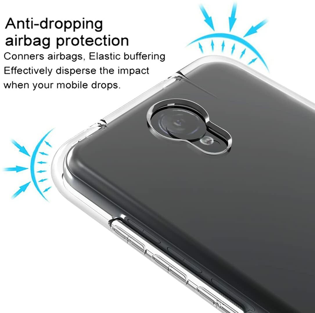 For AT&T Fusion Z (V340U) / AT&T Motivate (V341U) Clear TPU Rubber Case Cover eBay