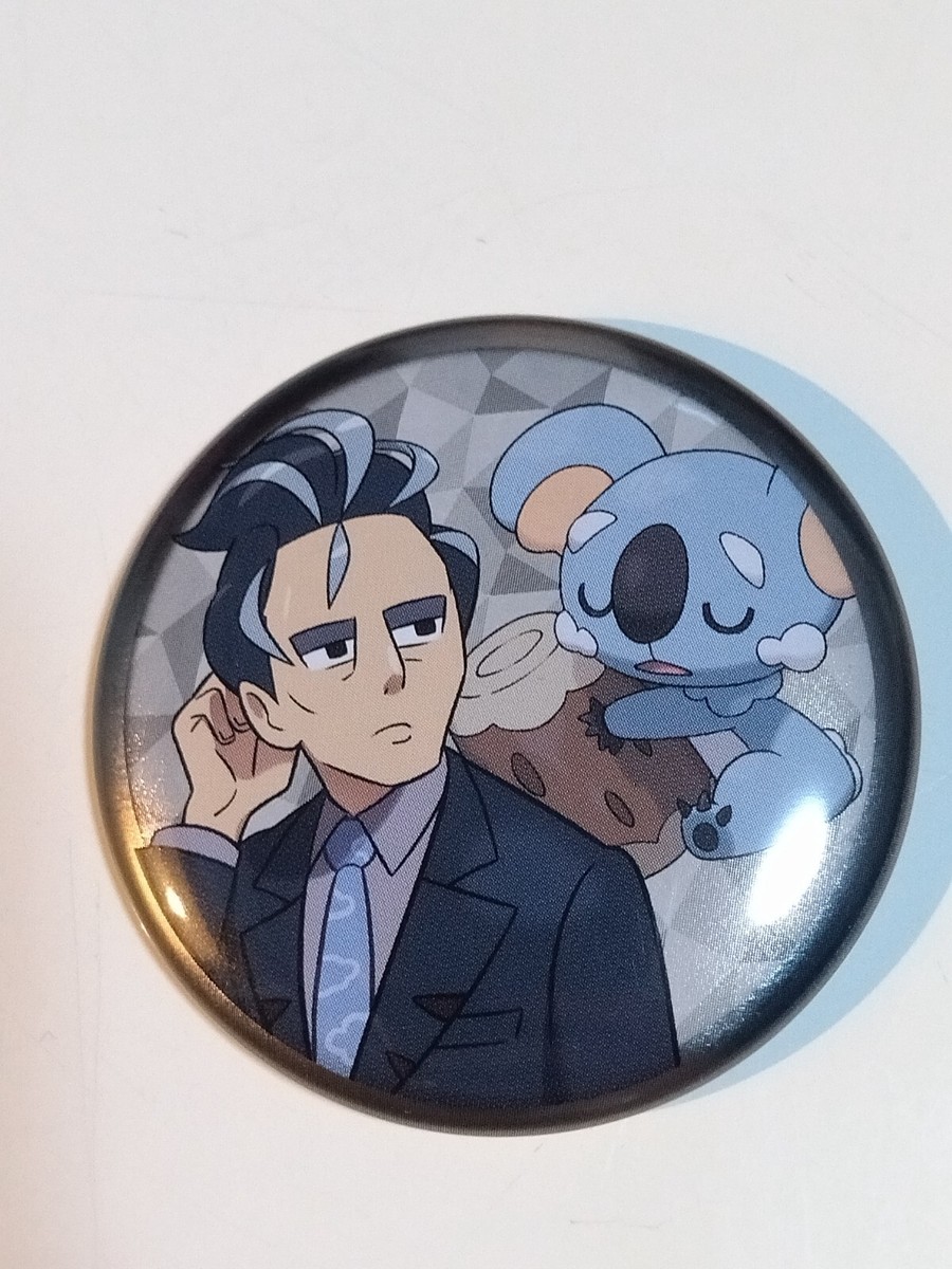 pokemon Can Badge Collection Paldea Edition A B trainer Larry