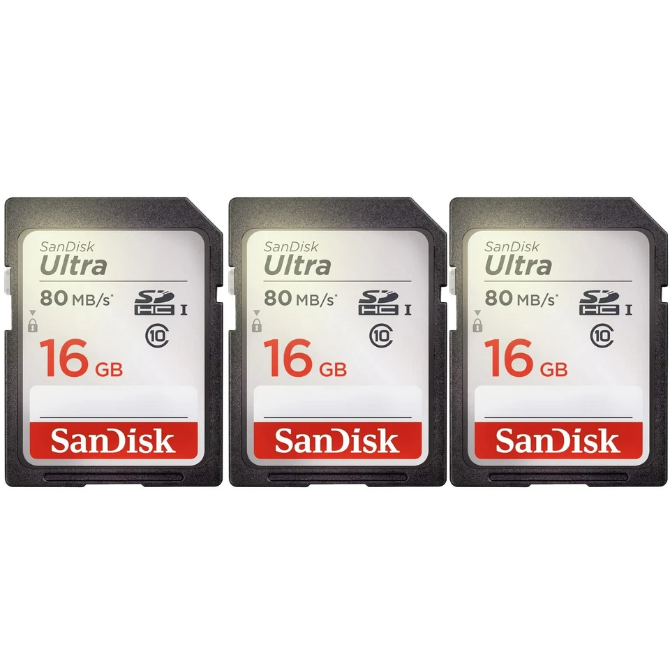 SanDisk 16GB Ultra SDHC Memory Card 80mb/s Class 10 - Image 4 of 4